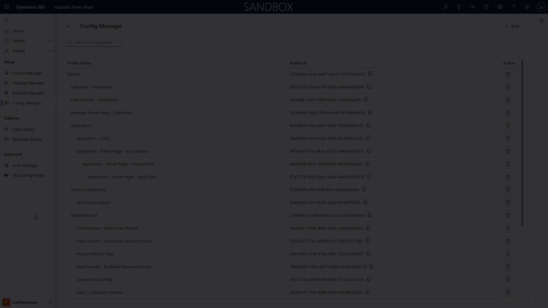 Adding a Predefined Layer